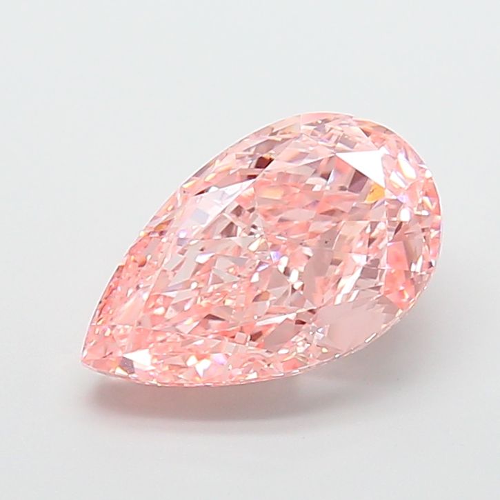 6.10 ct. pear Lab Grown Diamond front image