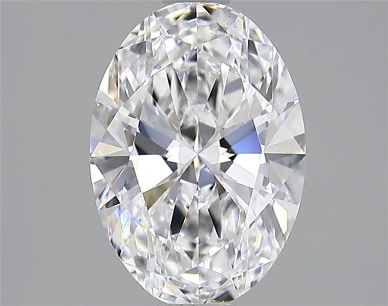 5.02 ct. oval Lab Grown Diamond front image