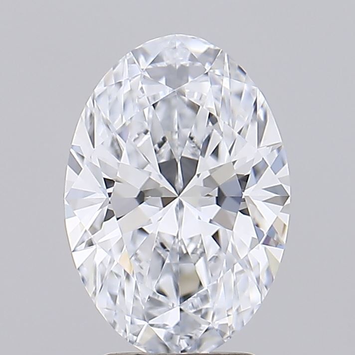 2.01 ct. oval Lab Grown Diamond front image