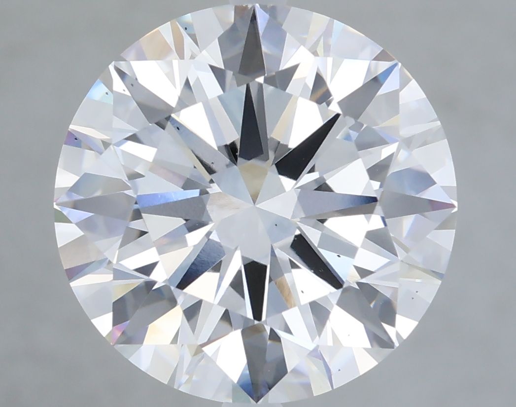 7.04 ct. round Lab Grown Diamond front image