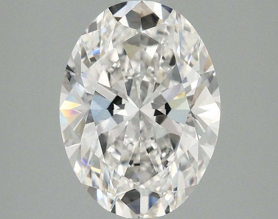 2.92 ct. oval Lab Grown Diamond front image