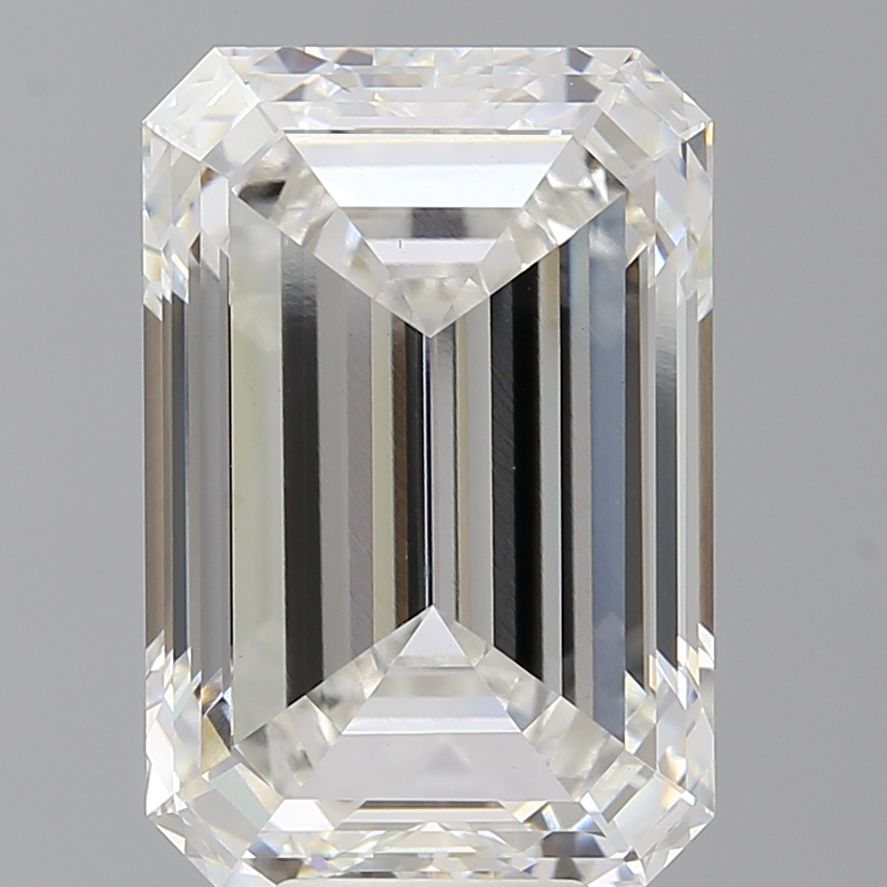 9.93 ct. emerald Lab Grown Diamond front image
