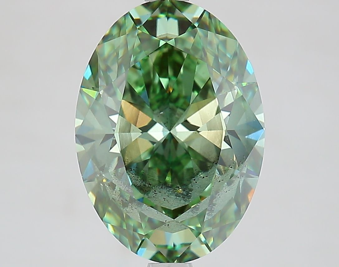4.11 ct. oval Lab Grown Diamond front image