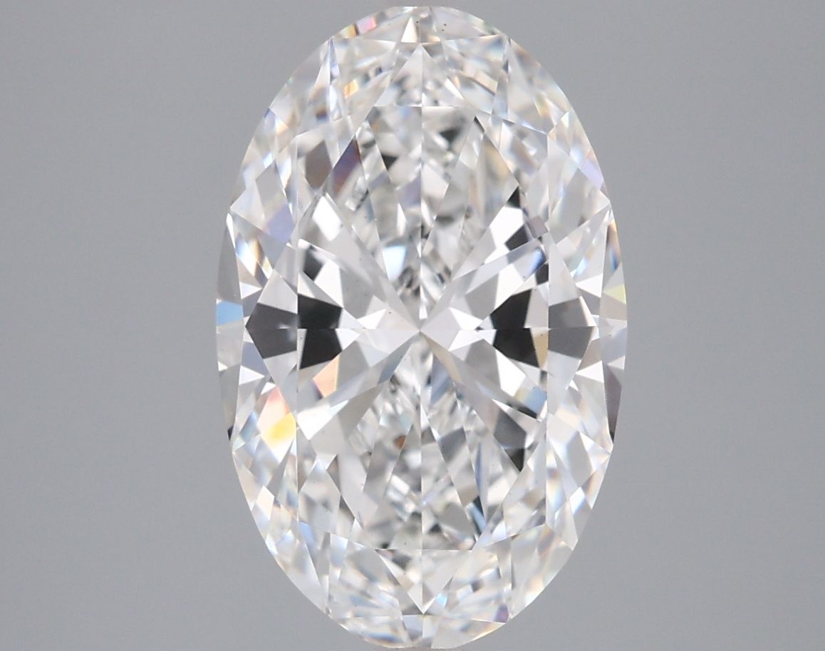 3.01 ct. oval Lab Grown Diamond front image