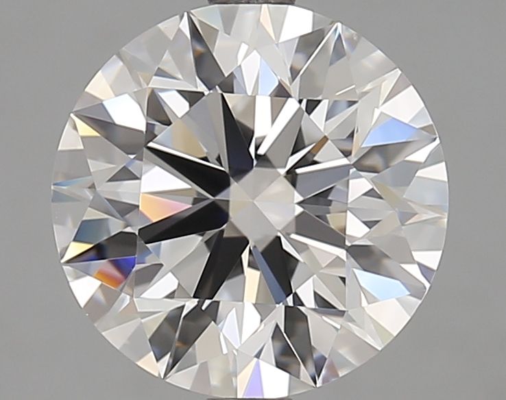 Diamant Rond 3.22 ct - Couleur D - Pureté IF