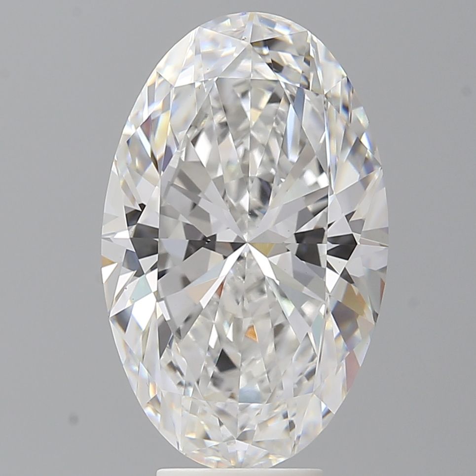 7.02 ct. oval Lab Grown Diamond front image