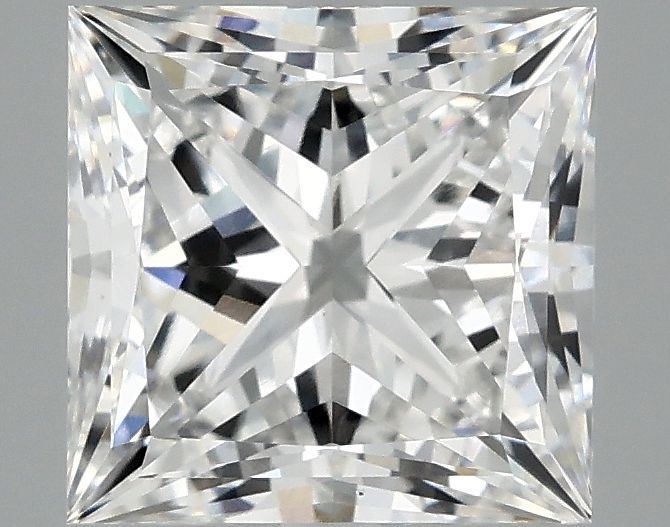 2.98 ct. princess Lab Grown Diamond front image