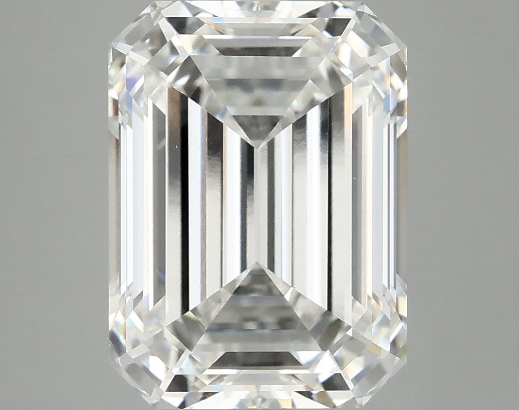 6.07 ct. emerald Lab Grown Diamond front image