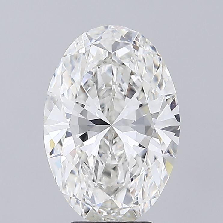 4.52 ct. oval Lab Grown Diamond front image