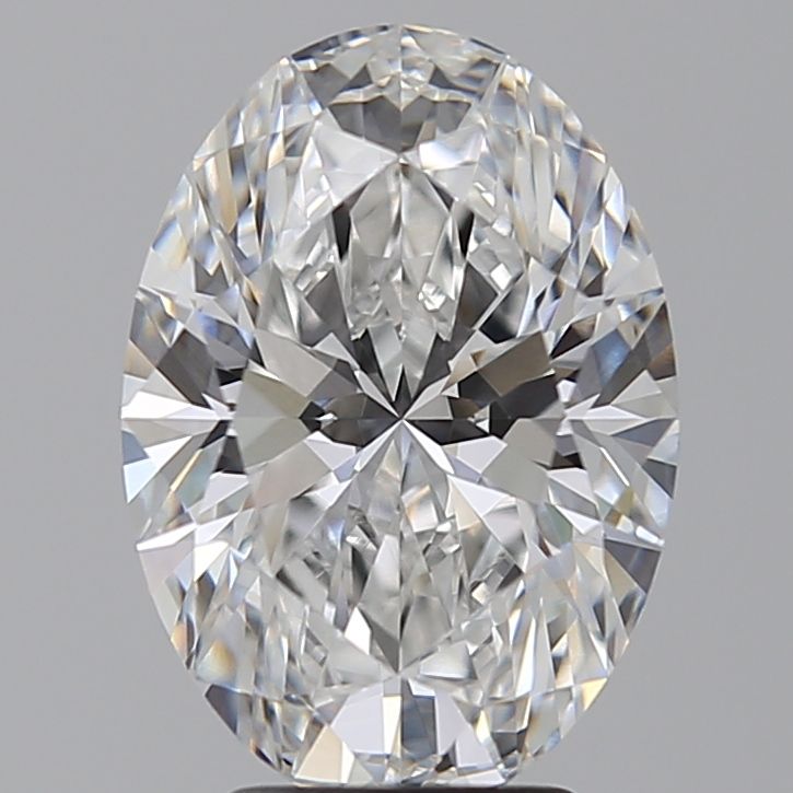 4.09 ct. oval Lab Grown Diamond front image