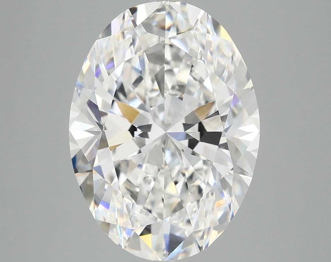 5.02 ct. oval Lab Grown Diamond front image