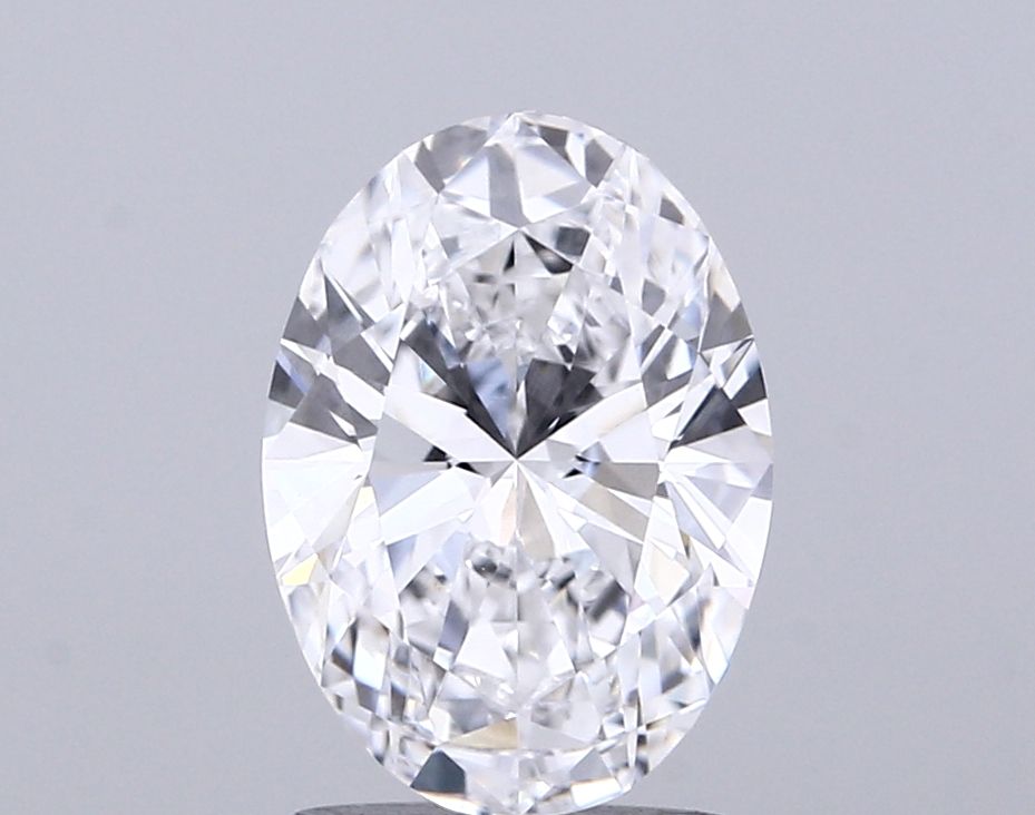2.08 ct. oval Lab Grown Diamond front image