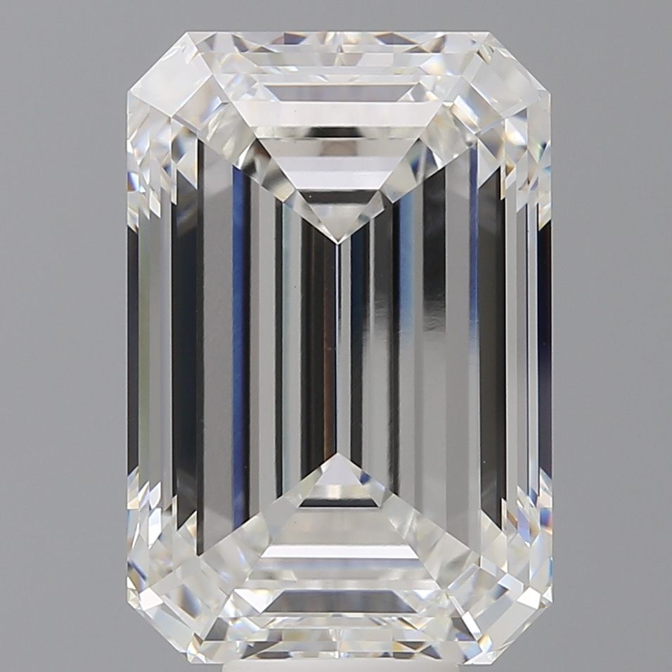 12.09 ct. emerald Lab Grown Diamond front image