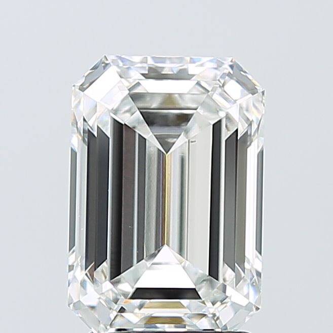 3.02 ct. emerald Lab Grown Diamond front image