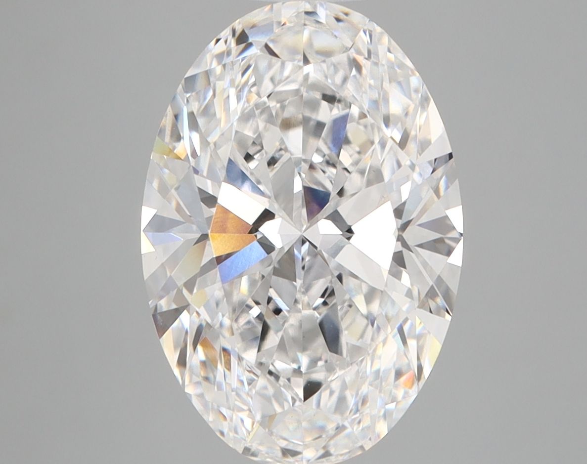 4.08 ct. oval Lab Grown Diamond front image