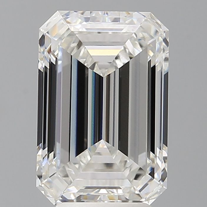 4.57 ct. emerald Lab Grown Diamond front image