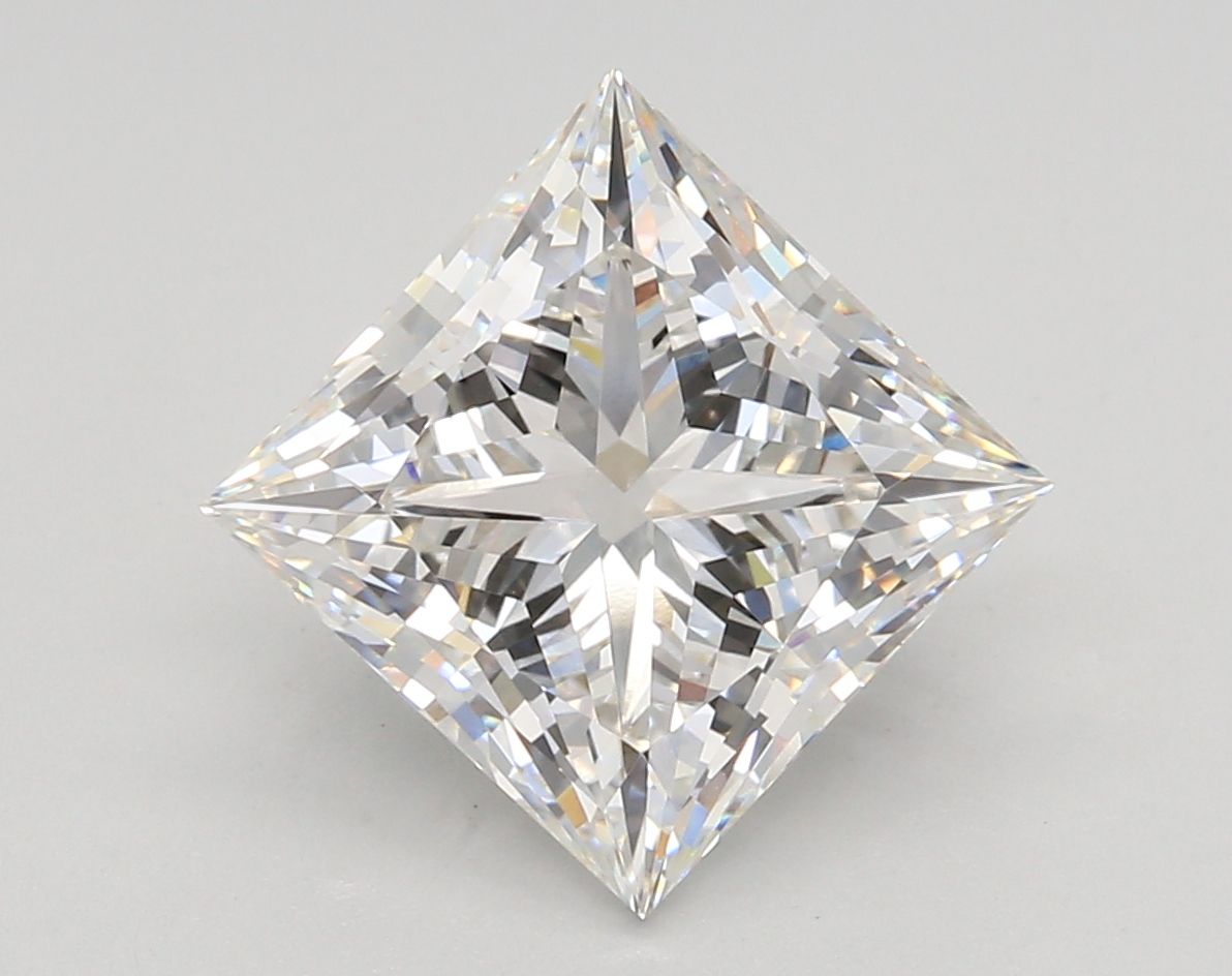4.58 ct. princess Lab Grown Diamond front image