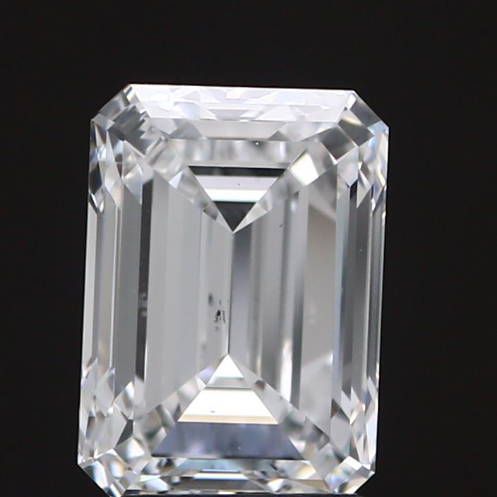 2.70 ct. emerald Lab Grown Diamond front image