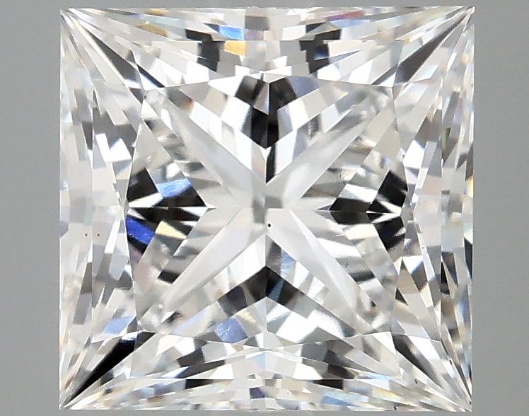 3.58 ct. princess Lab Grown Diamond front image