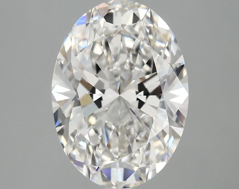 3.07 ct. oval Lab Grown Diamond front image