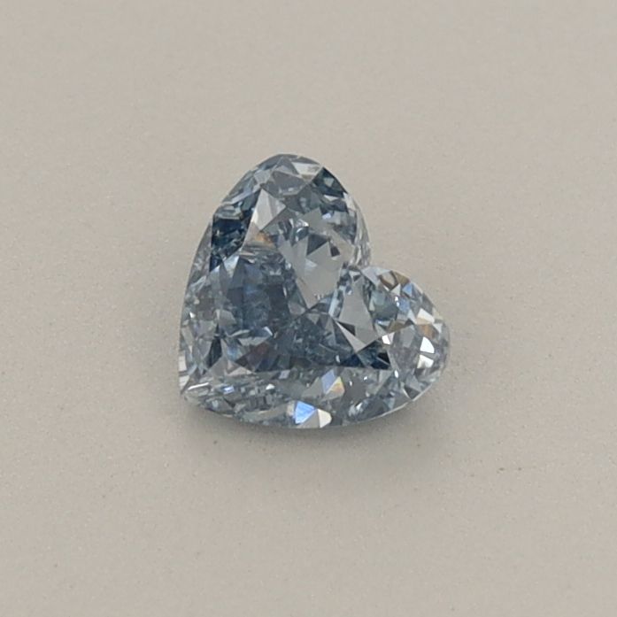 0.3 CT Fancy Intense Blue HEART