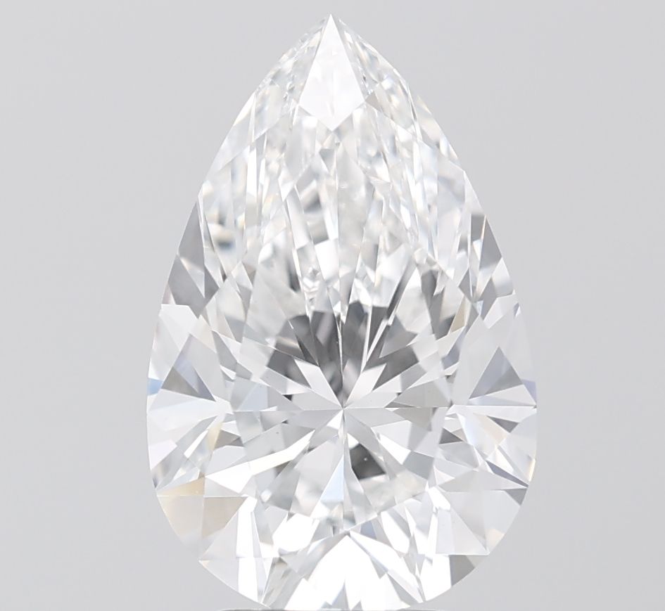 7.01 ct. pear Lab Grown Diamond front image