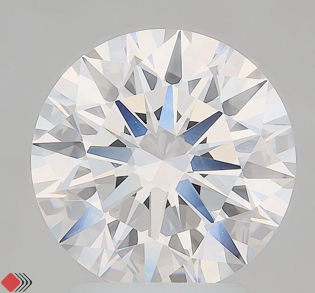 2.59 ct. round Lab Grown Diamond front image