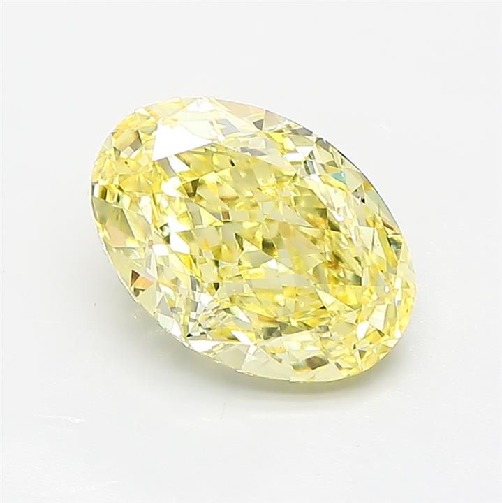 2.81 ct. oval Lab Grown Diamond front image