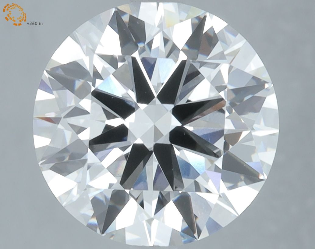 5.00 ct. round Lab Grown Diamond front image