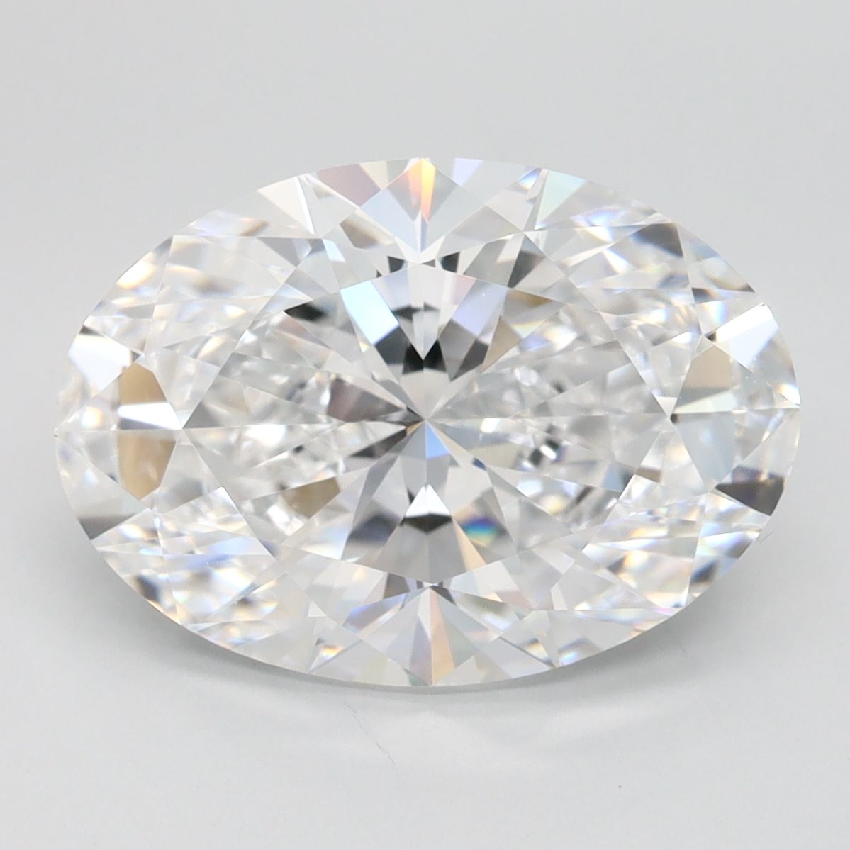 3.77 ct. oval Lab Grown Diamond front image