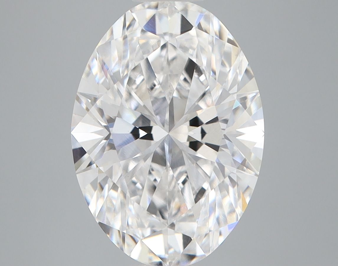 4.04 ct. oval Lab Grown Diamond front image