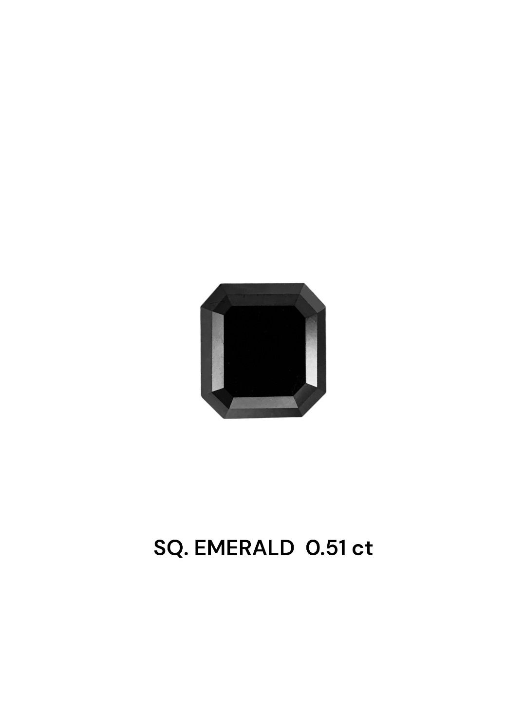 Diament 0.51 ct Fancy Black/VVS2