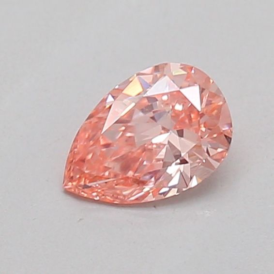 0.21 CT Fancy Vivid Pink PEAR