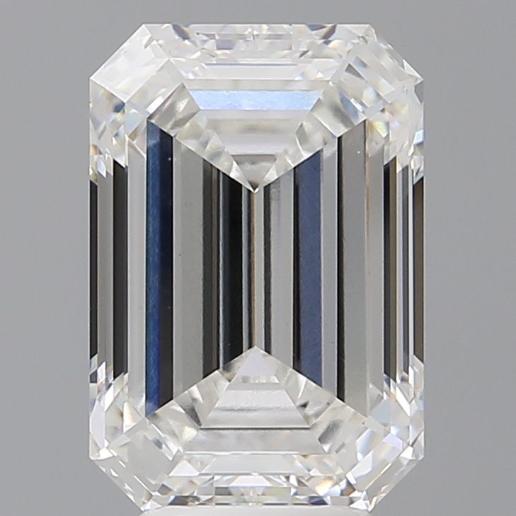 5.57 ct. emerald Lab Grown Diamond front image