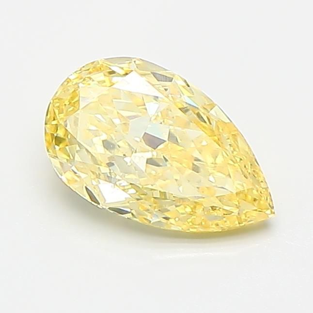 0.81 CT Fancy Intense Yellow PEAR