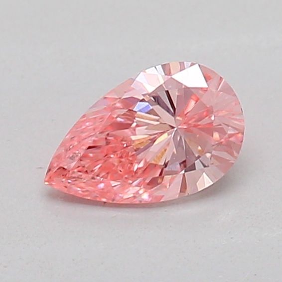 0.26 CT Fancy Vivid Pink PEAR