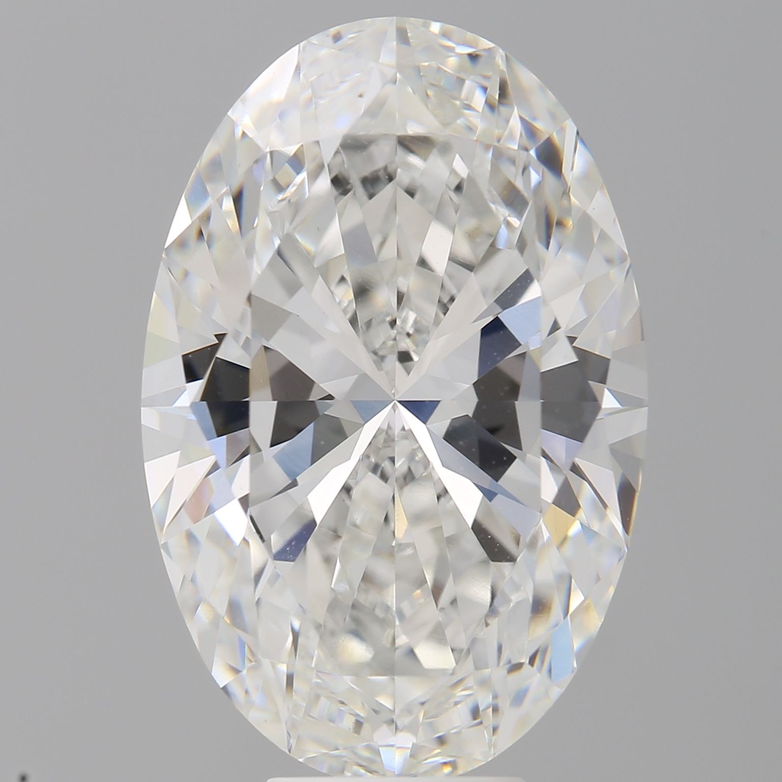 9.08 ct. oval Lab Grown Diamond front image