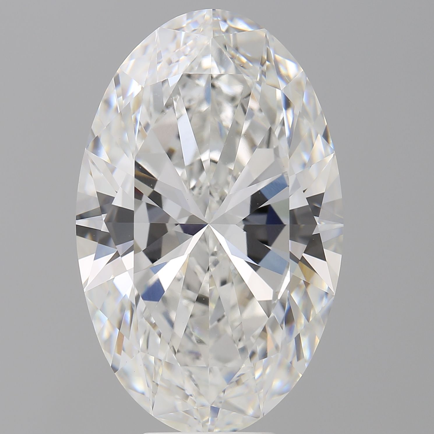 10.02 ct. oval Lab Grown Diamond front image