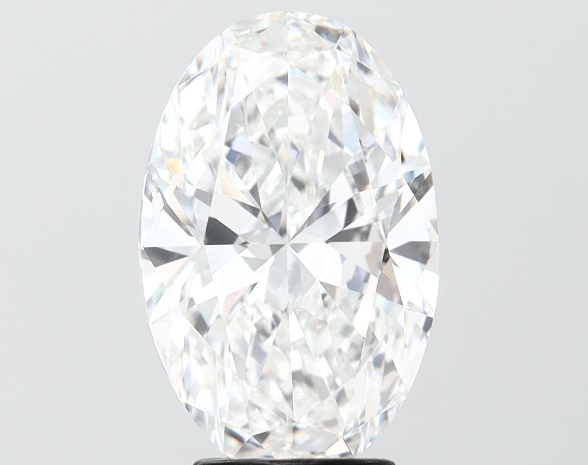 4.02 ct. oval Lab Grown Diamond front image