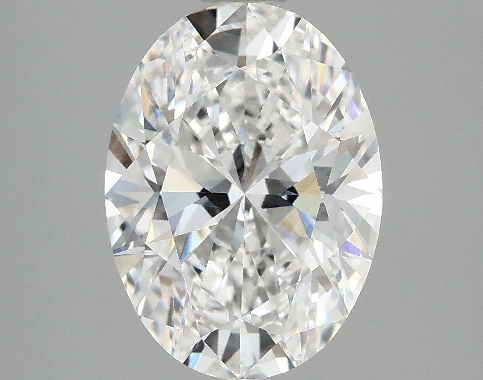 3.01 ct. oval Lab Grown Diamond front image