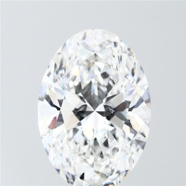6.04 ct. oval Lab Grown Diamond front image