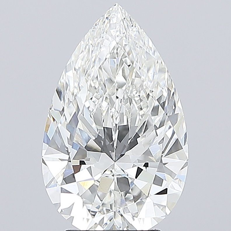 4.05 ct. pear Lab Grown Diamond front image