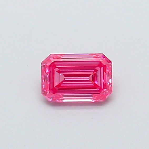 0.29 CT Fancy Vivid Pink EMERALD