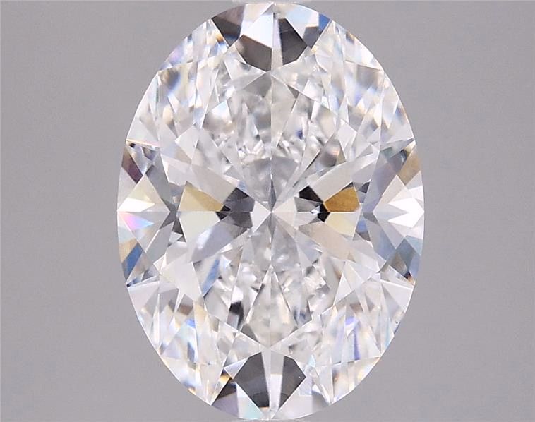 3.67 ct. oval Lab Grown Diamond front image