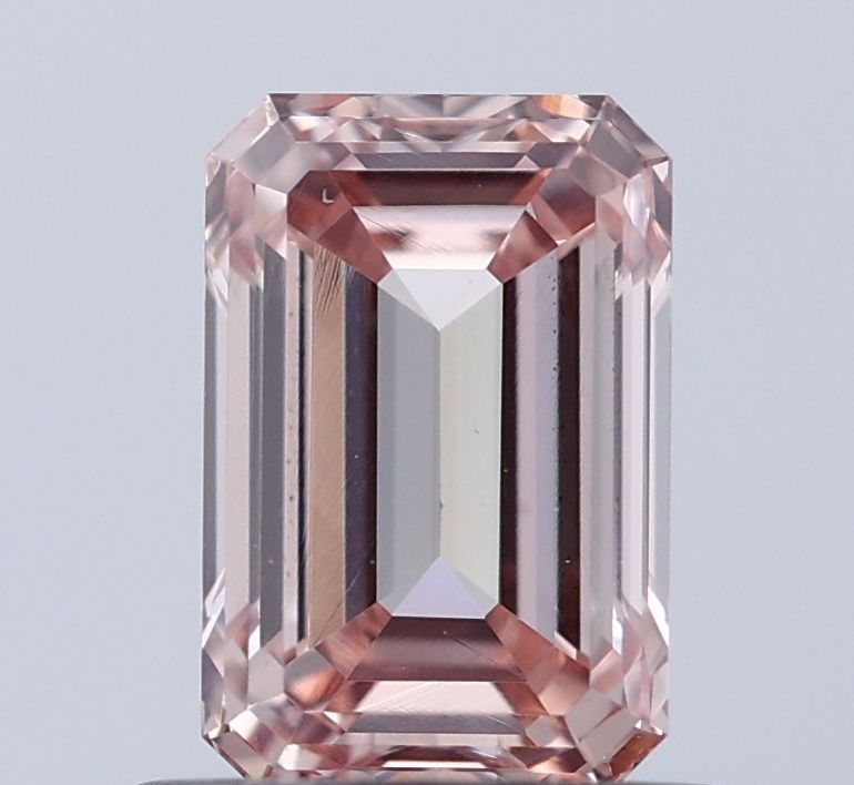 0.98 CT Fancy Light Pinkish Brown EMERALD
