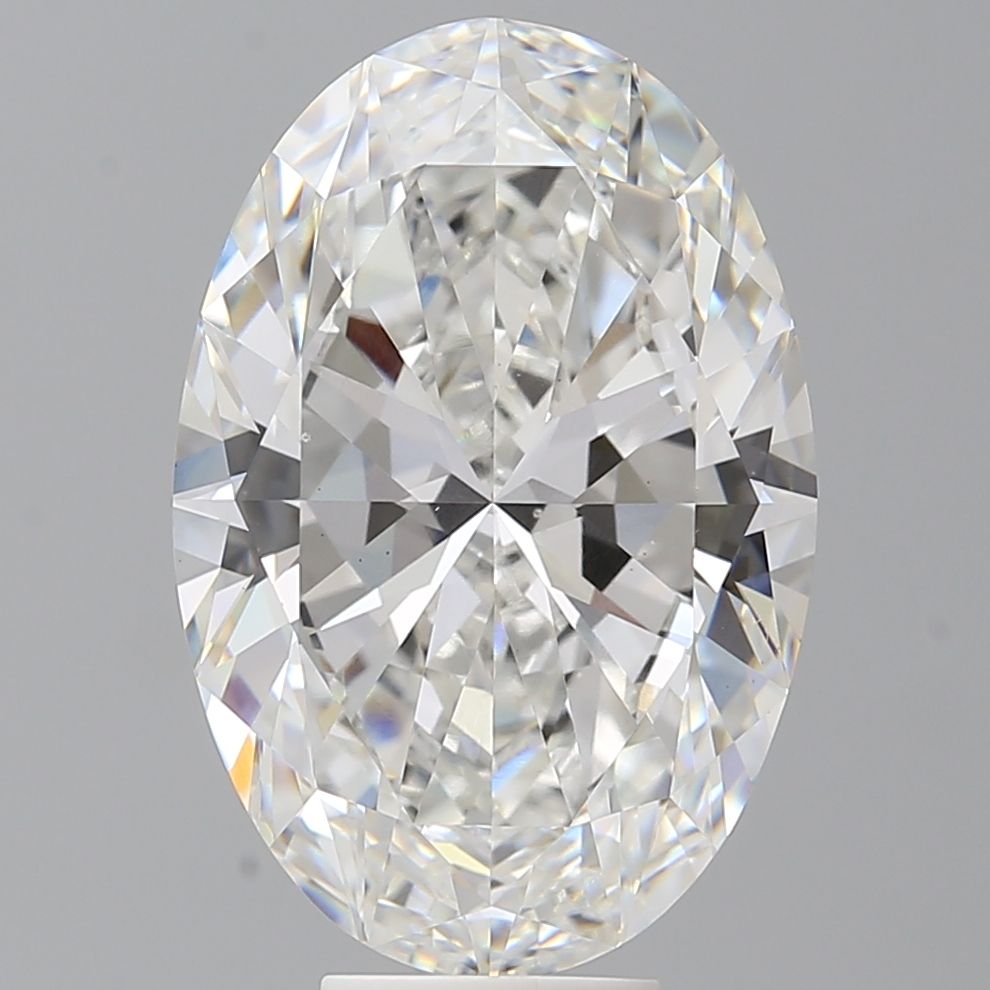 8.52 ct. oval Lab Grown Diamond front image