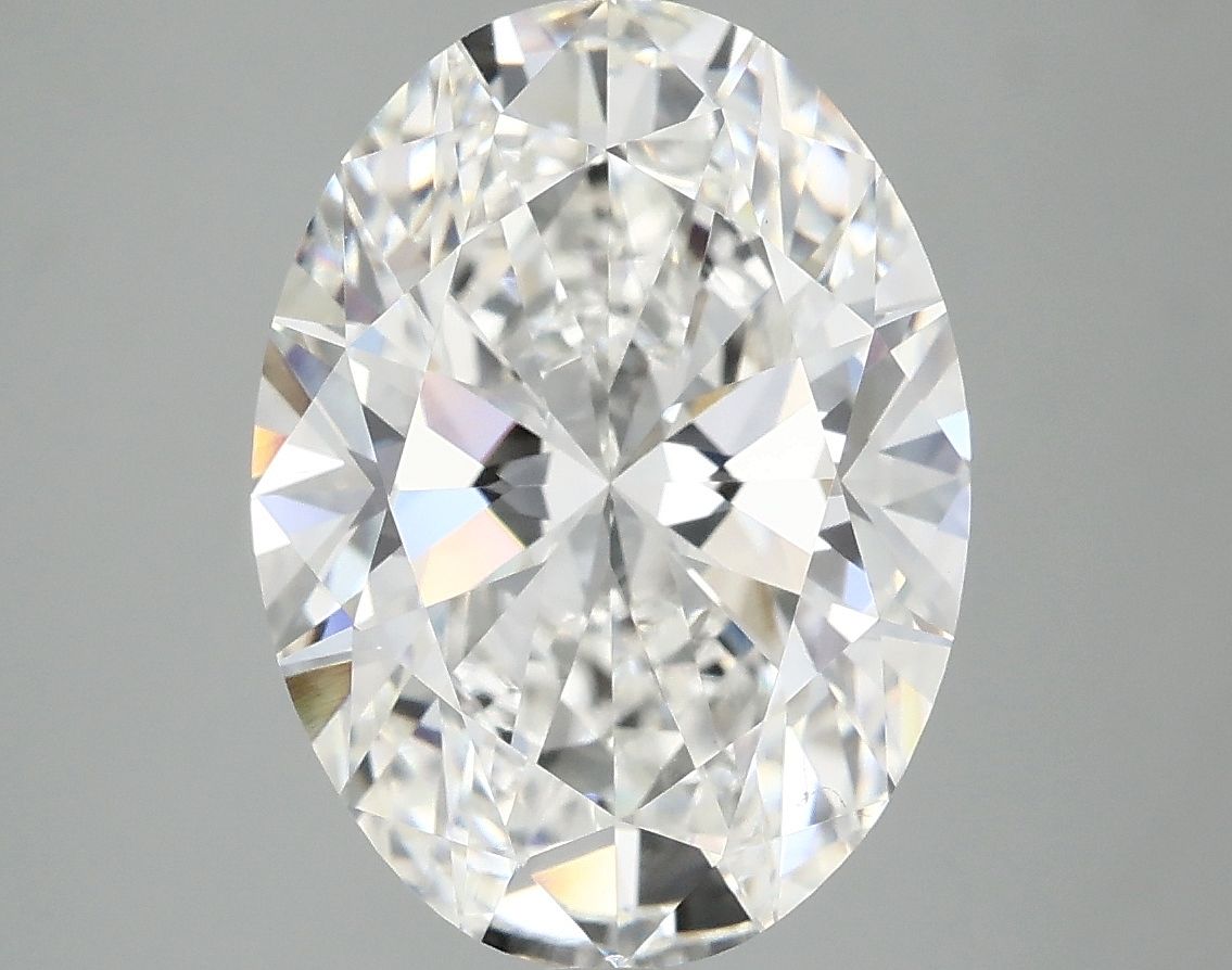 5.00 ct. oval Lab Grown Diamond front image
