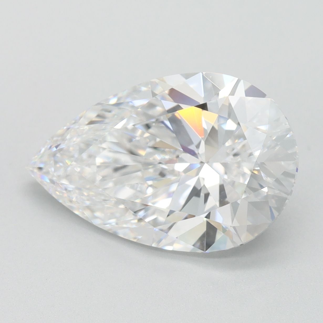 3.02 ct. pear Lab Grown Diamond front image