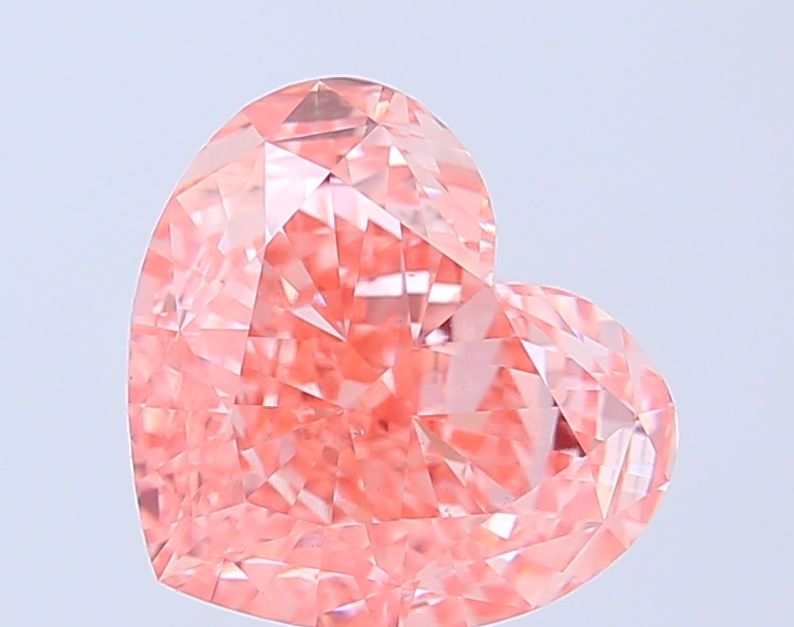 3.76 ct. heart Lab Grown Diamond front image