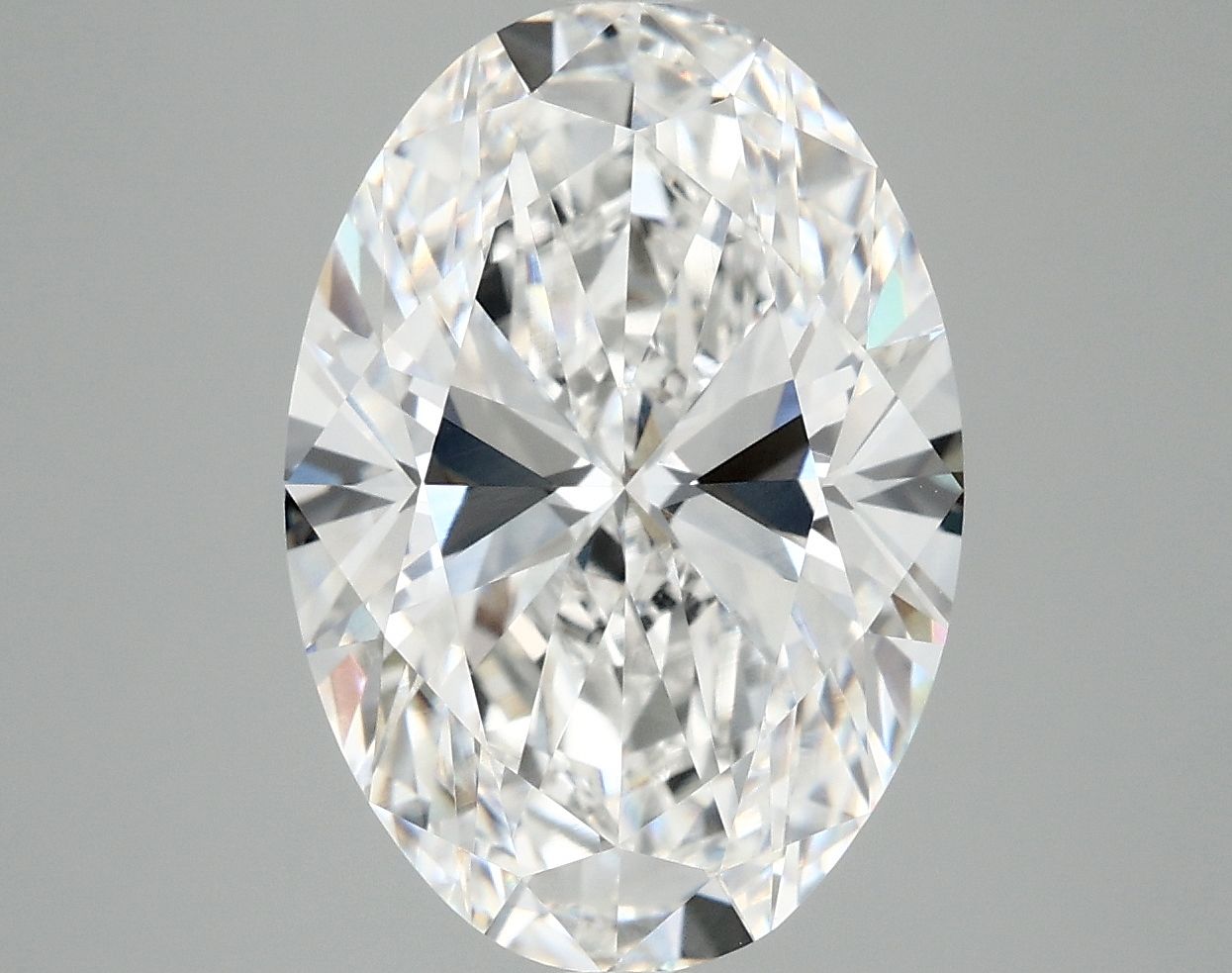 6.05 ct. oval Lab Grown Diamond front image